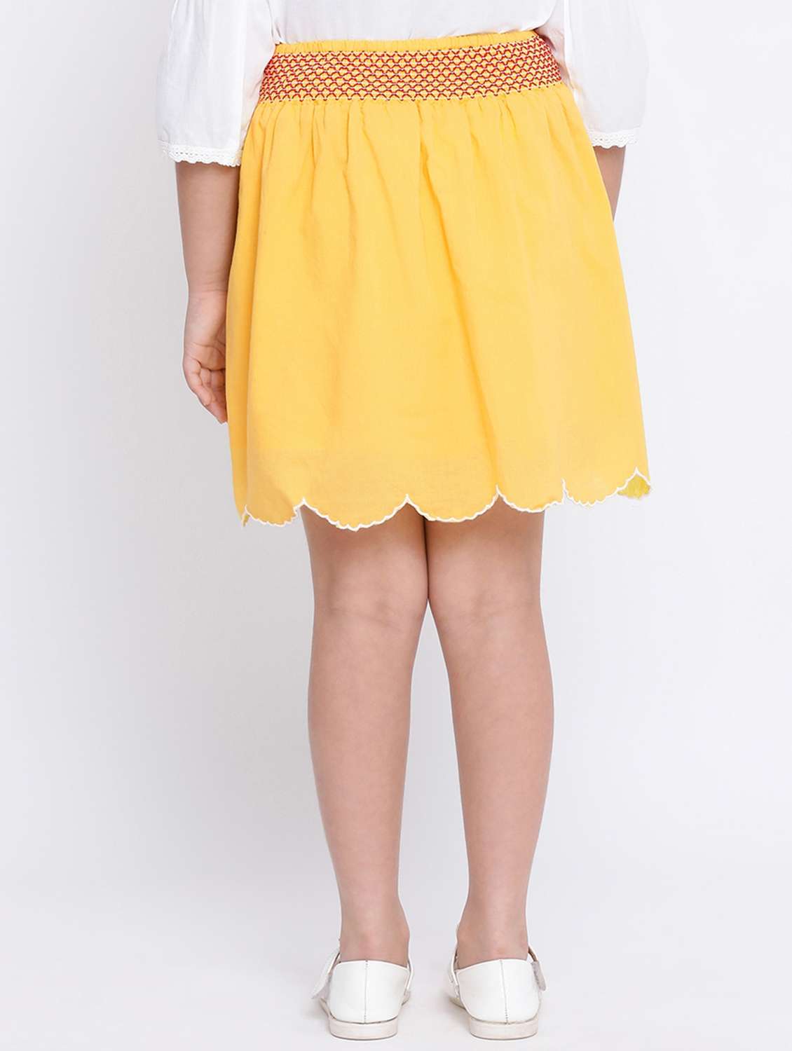 yellow cotton aline skirt - 16507030 -  Standard Image - 2