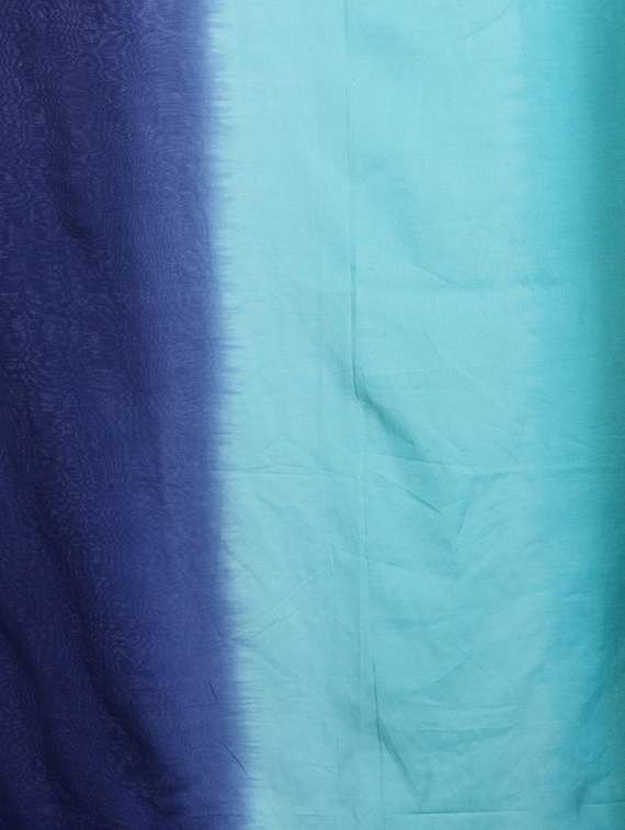 blue pure silk stole - 16508873 -  Standard Image - 2