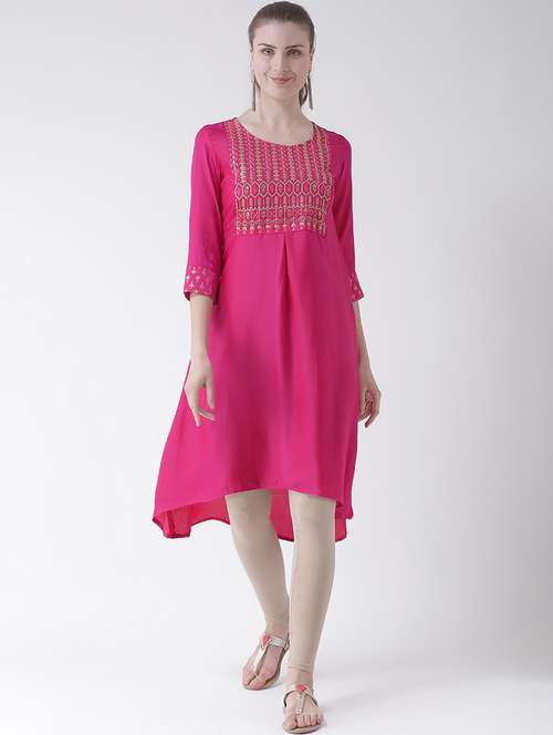 women's asymmetric kurta - 16511017 -  Standard Image - 0