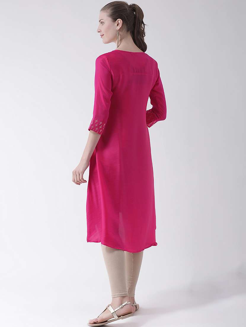 women's asymmetric kurta - 16511017 -  Standard Image - 2