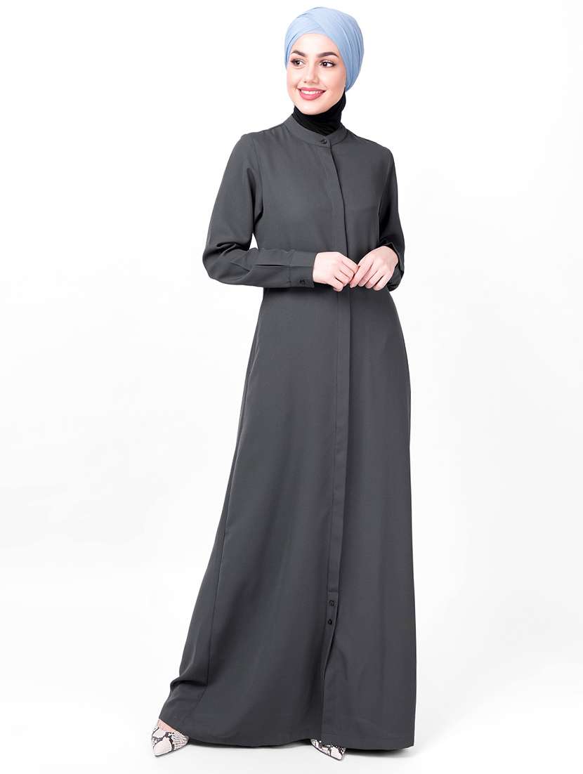 solid fit & flare cloaks & abaya