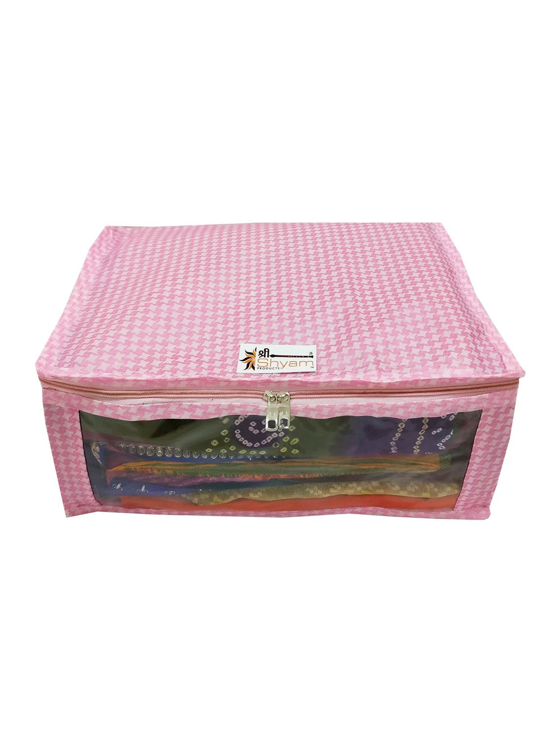 set of 8 pink silk utility bag - 16523322 - Standard Image - 2
