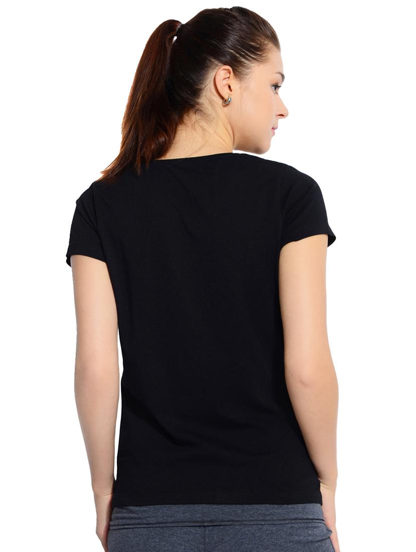 round neck quirky print tee - 16523544 - Standard Image - 2