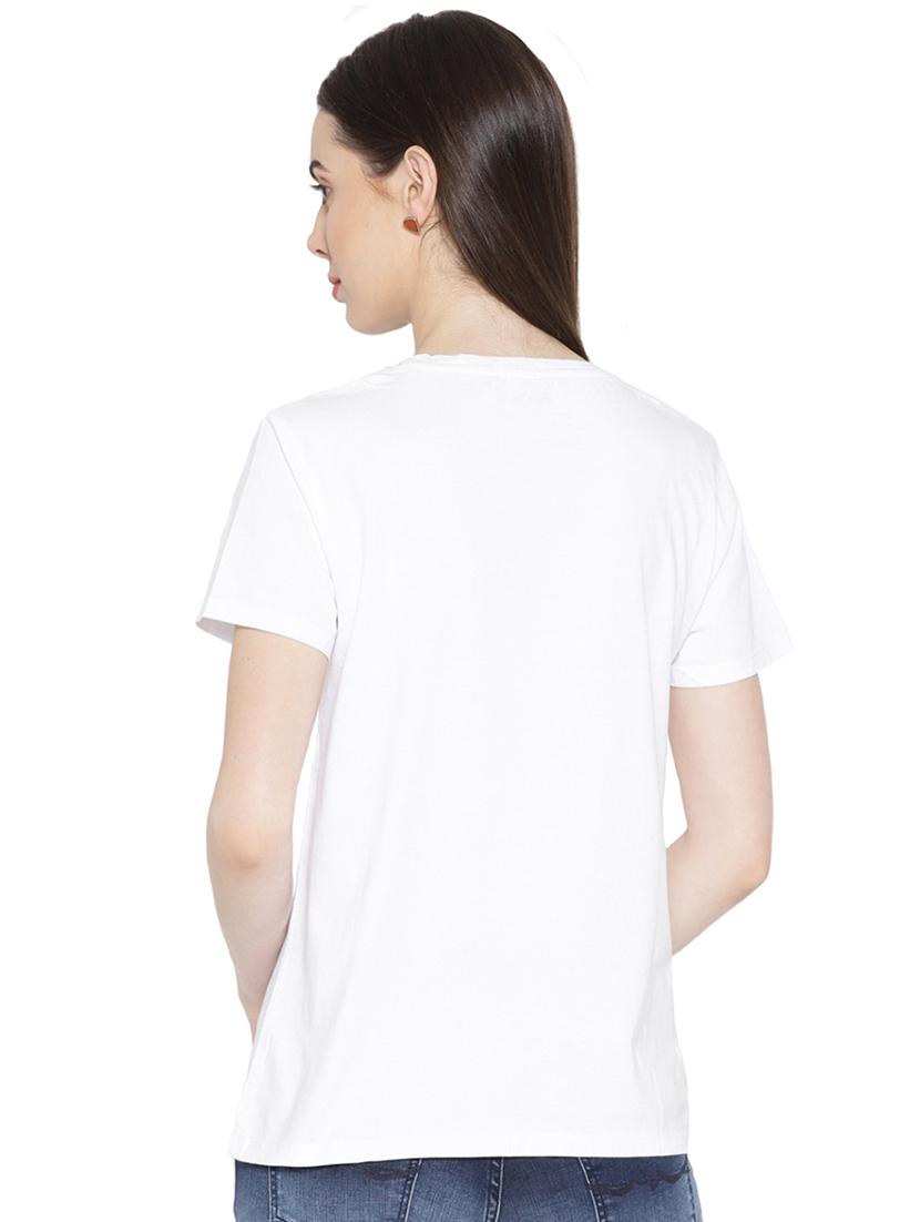 round neck quirky print tee - 16523547 - Standard Image - 2