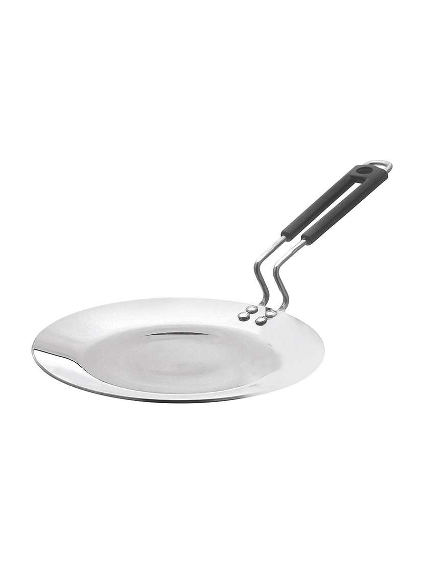 platinum triply induction friendly stainless steel tawa