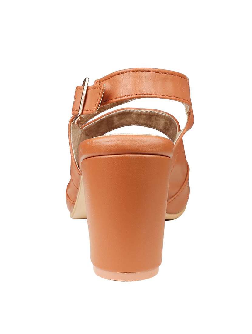 tan back strap sandals - 16525833 -  Standard Image - 2