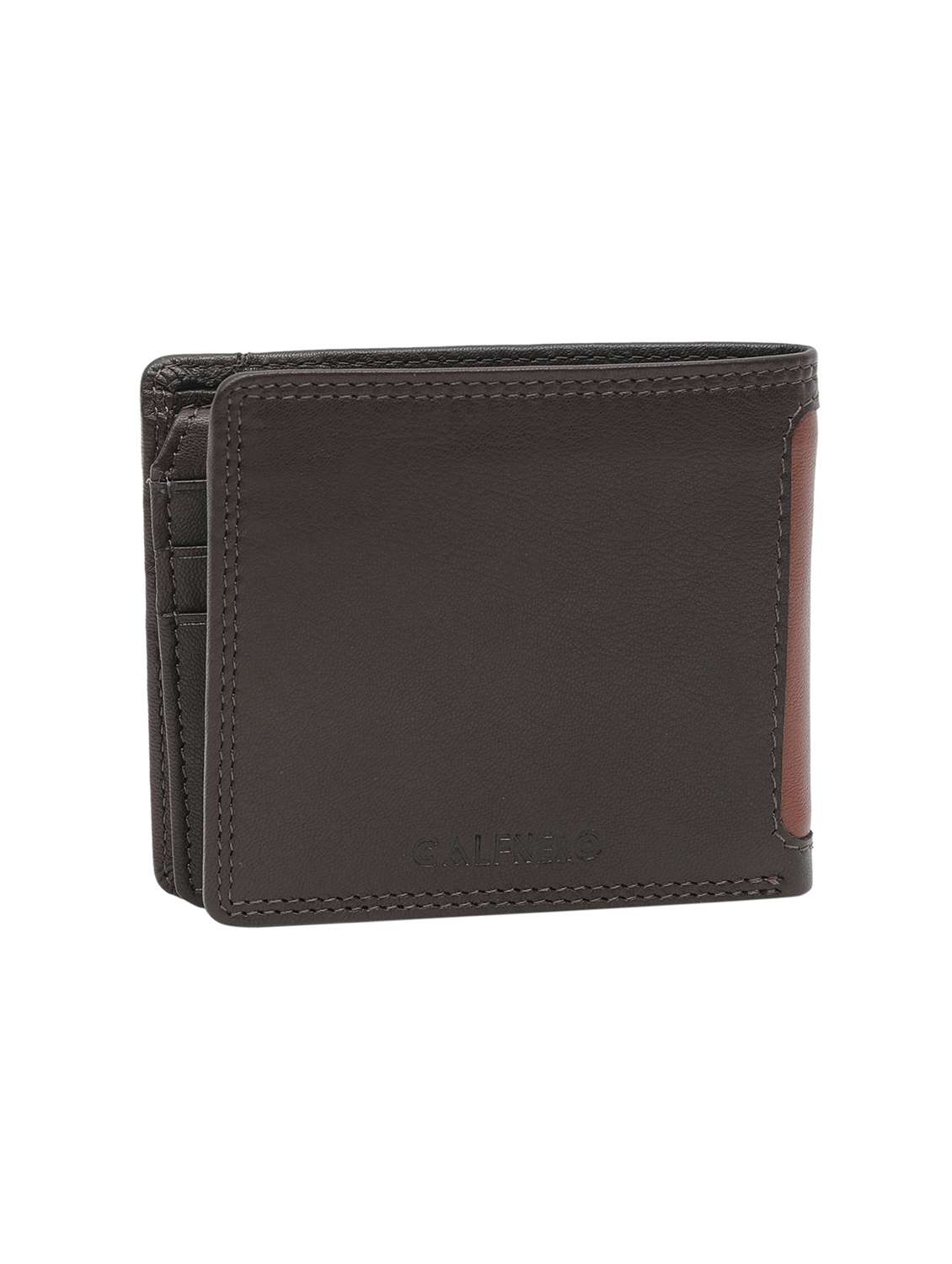 browncognac leather wallet