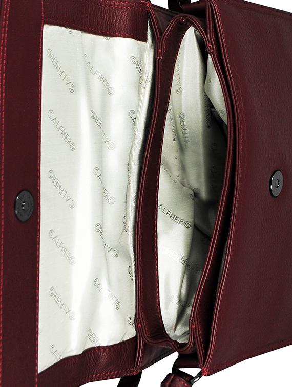 maroon solid regular sling bag - 16526357 - Standard Image - 2