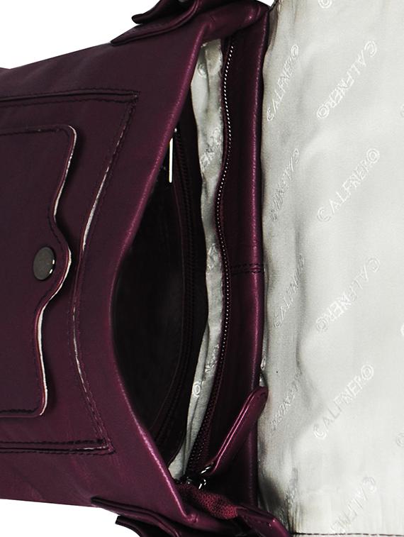 purple leather sling bag - 16526364 - Standard Image - 2