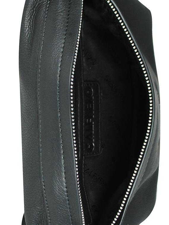 black leather regular pouch - 16526387 - Standard Image - 2