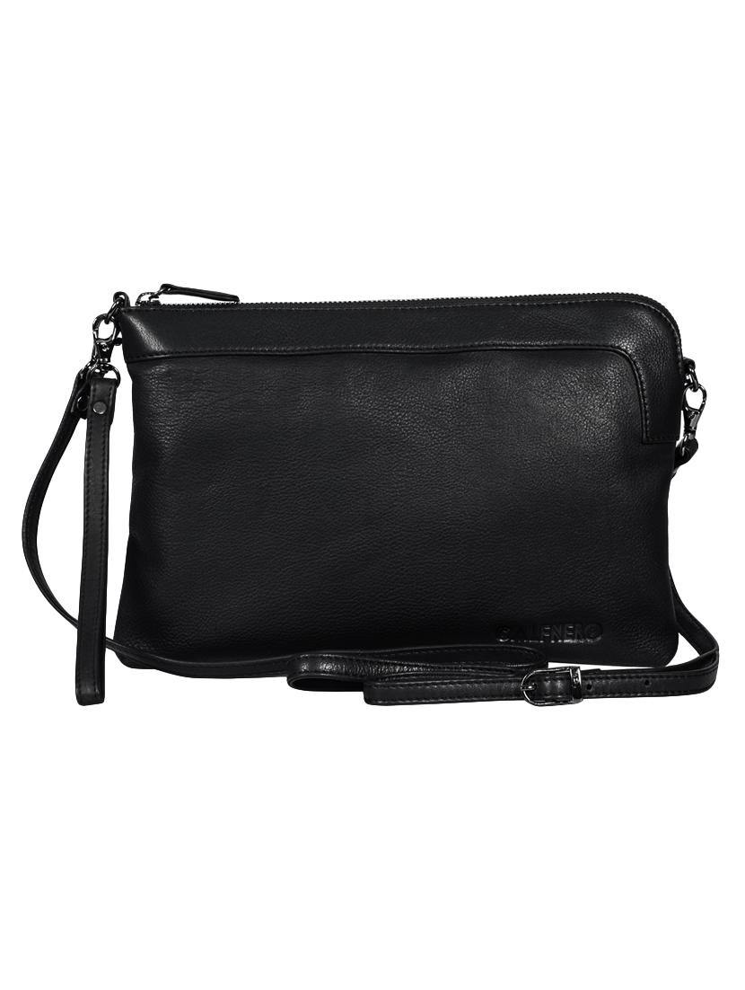 black solid regular sling bag - 16526403 -  Zoom Image - 0