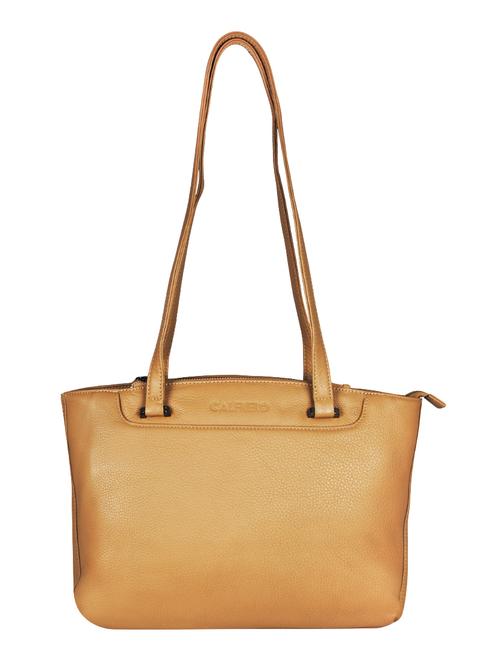 beige leather handbag - 16526428 -  Standard Image - 0