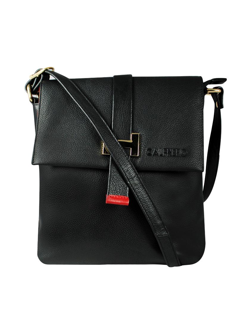 black solid regular sling bag - 16526436 -  Zoom Image - 0