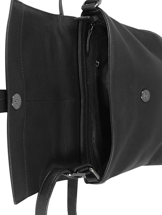 black leather sling bag - 16526438 -  Standard Image - 2