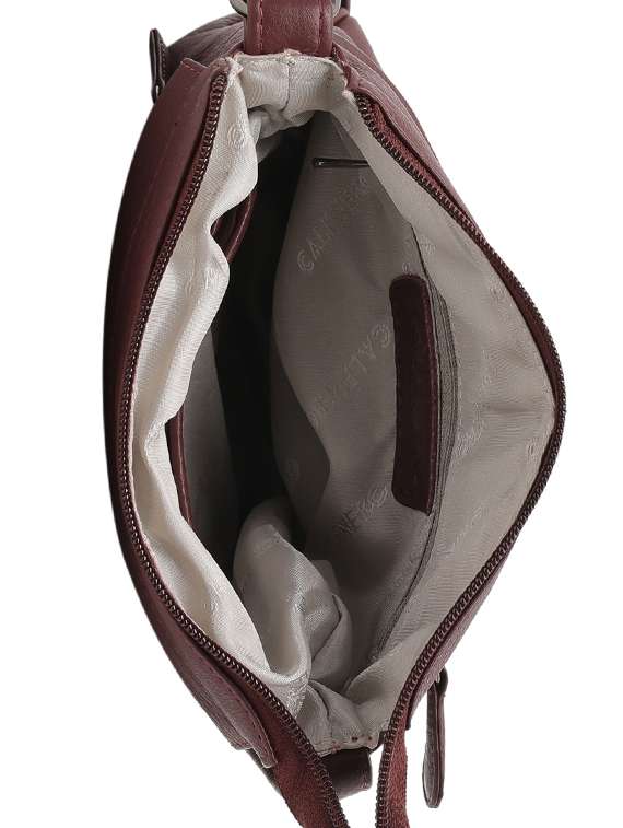 brown leather sling bag - 16526447 -  Standard Image - 2