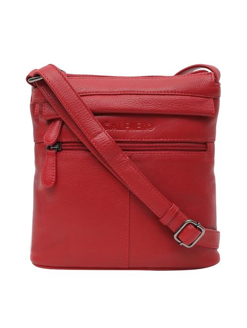 red leather sling bag - 16526448 -  Standard Image - 0