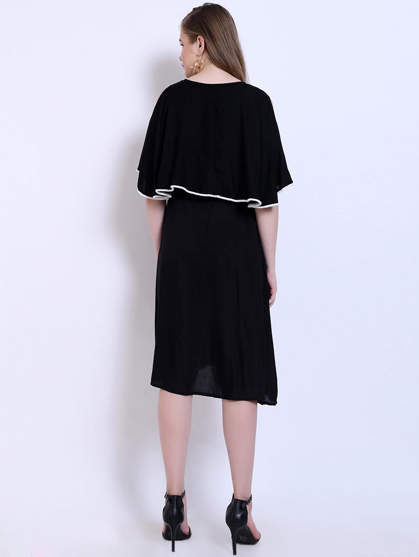 women's solid dress - 16527857 - Standard Image - 2