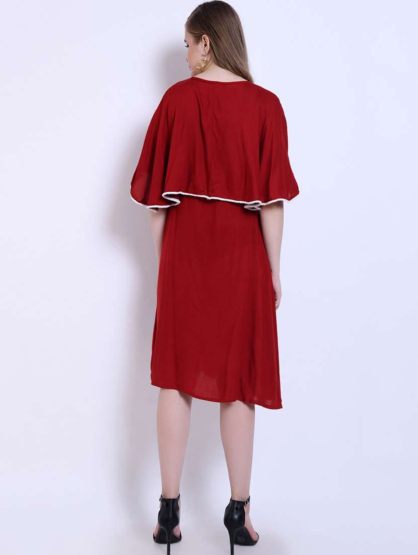 women's solid dress - 16527858 - Standard Image - 2