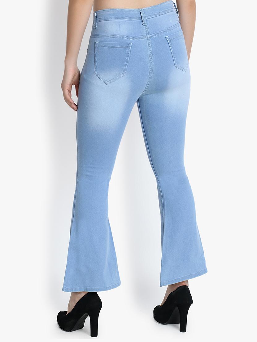 mid rise bell bottom jeans - 16529209 - Standard Image - 2