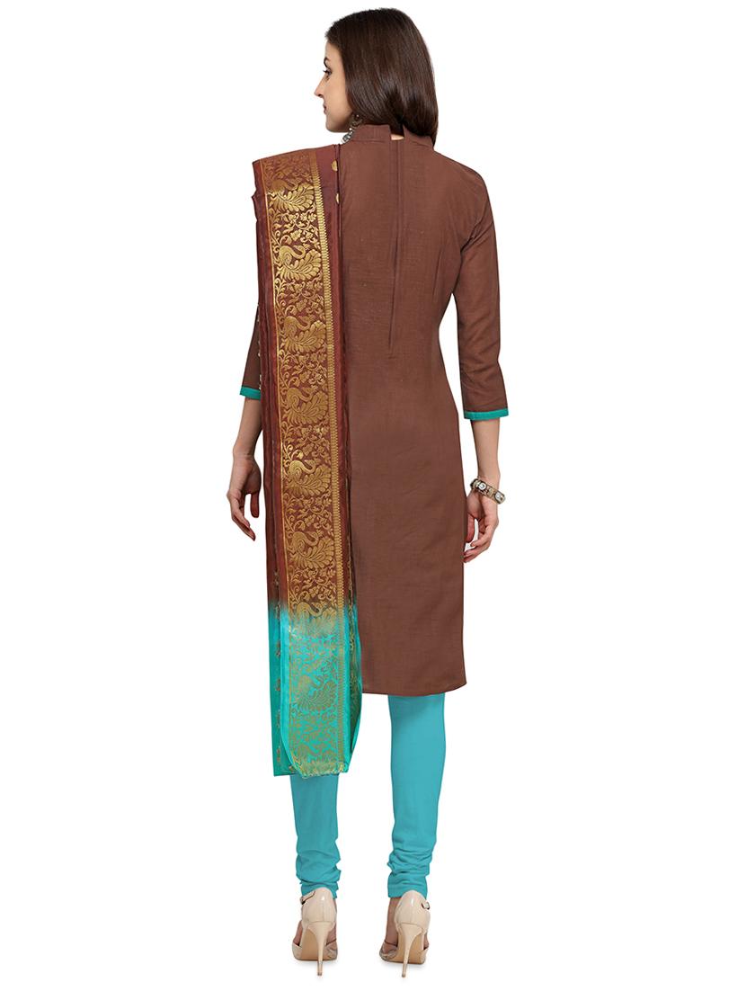 churidaar unstitched suit - 16530447 - Standard Image - 2