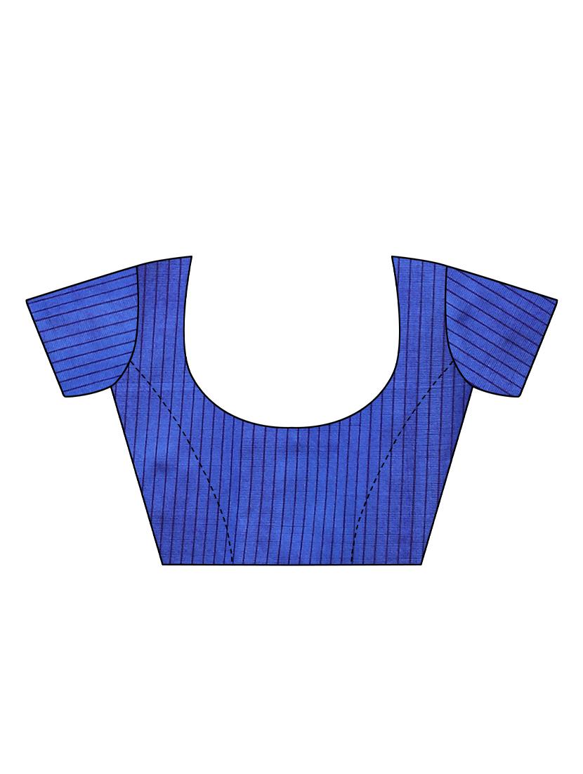blue art silk mysore saree with blouse - 16542762 - Standard Image - 2