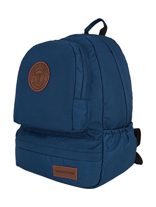 blue solid laptop backpack - 16543442 -  Standard Image - 0