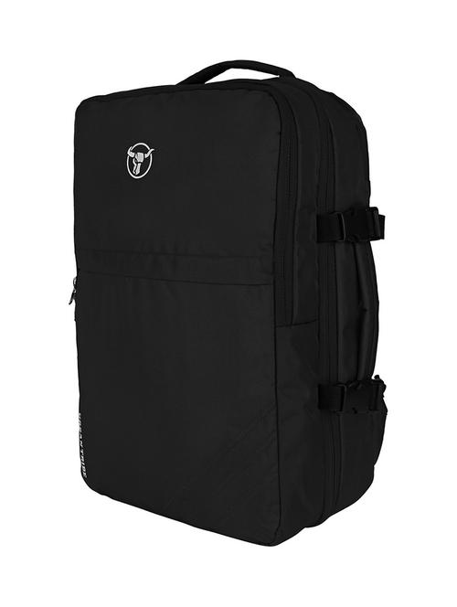 black polyester laptop backpack - 16543444 - Standard Image - 0