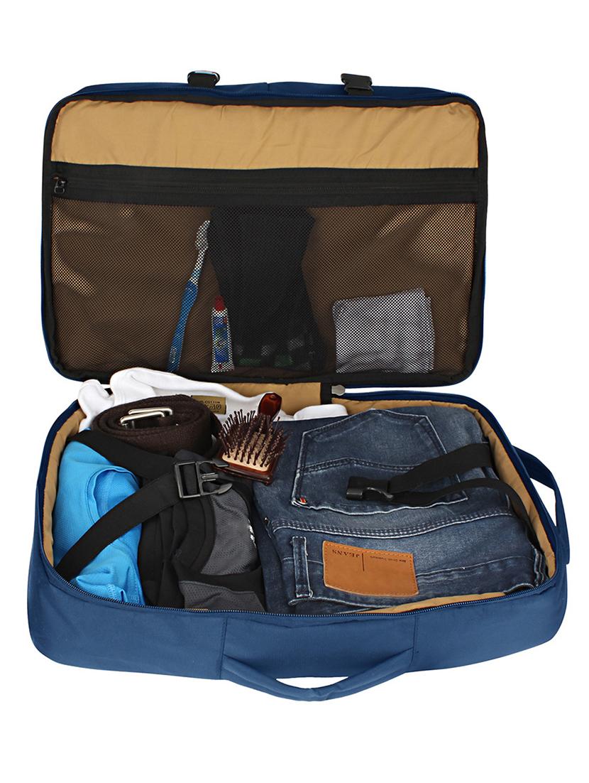 blue polyester laptop backpack - 16543447 - Standard Image - 2