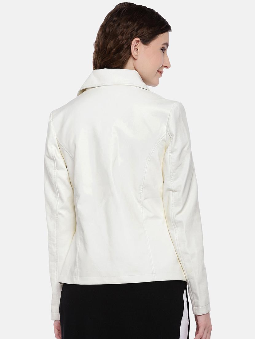 zipper detail asymmetric jacket - 16545152 - Standard Image - 2