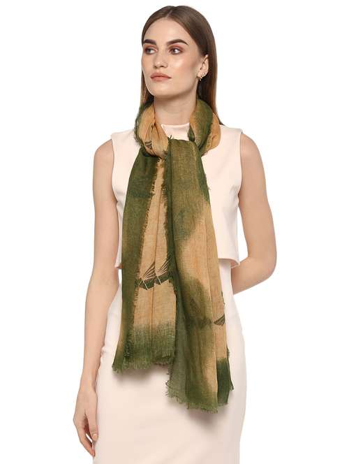 green linen stole - 16545517 -  Standard Image - 0