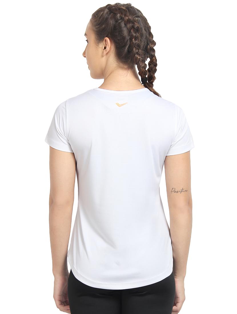 round neck curved hem solid tee - 16548633 -  Standard Image - 2