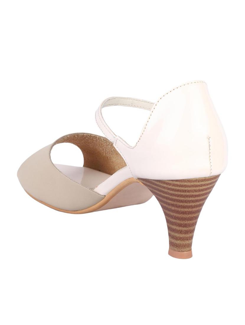 msc nude leatherette closed back sandals - 16548835 - Standard Image - 2