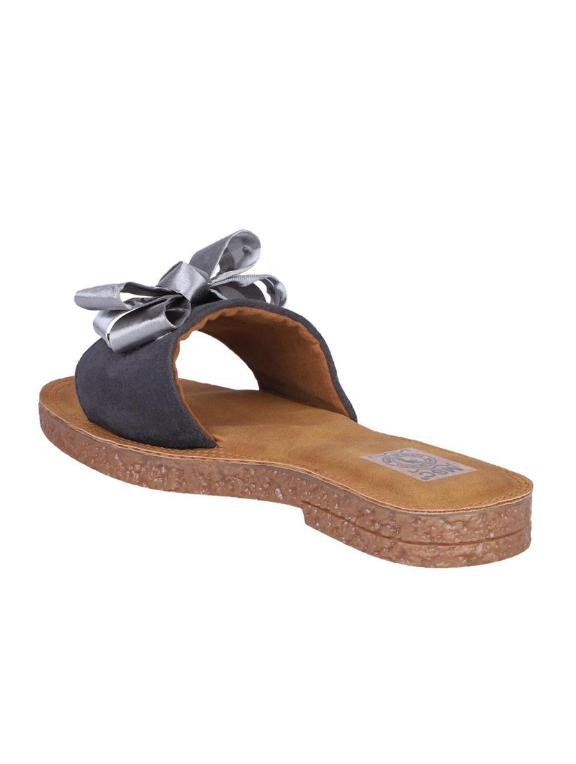 msc grey suede slip on sandals - 16548838 - Standard Image - 2