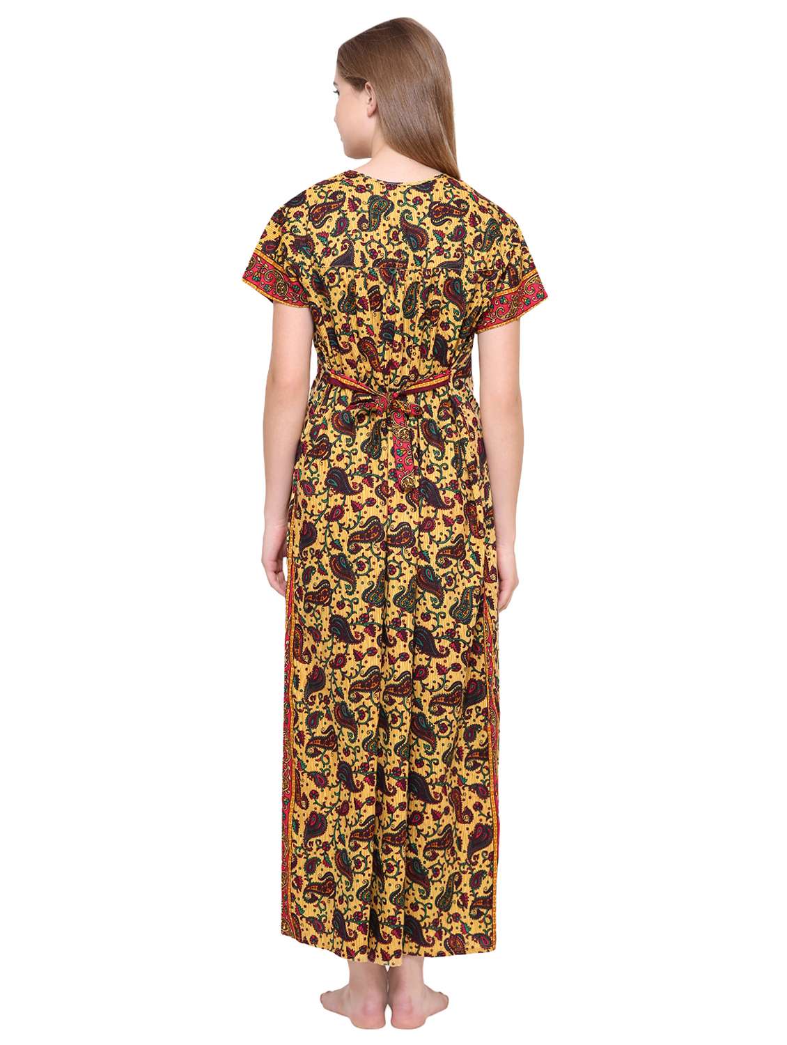 tie back paisley nighty  - 16550890 -  Standard Image - 2