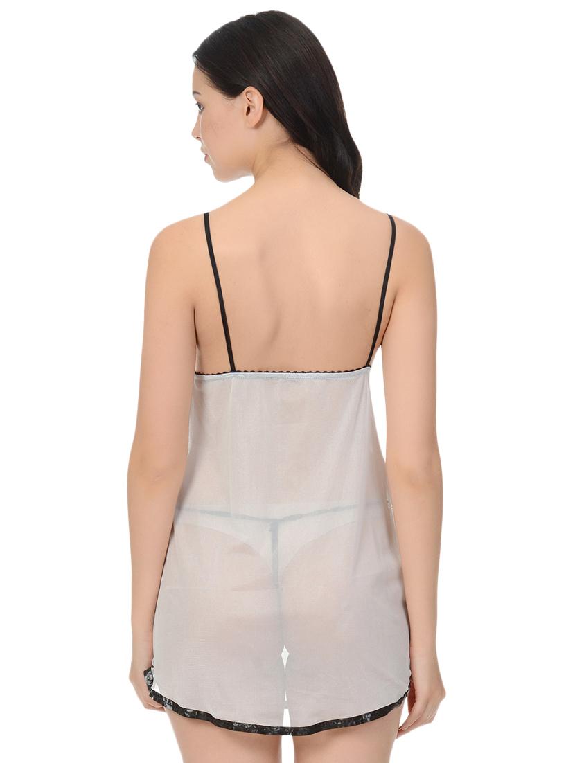 contrast detail babydoll - 16552268 - Standard Image - 2
