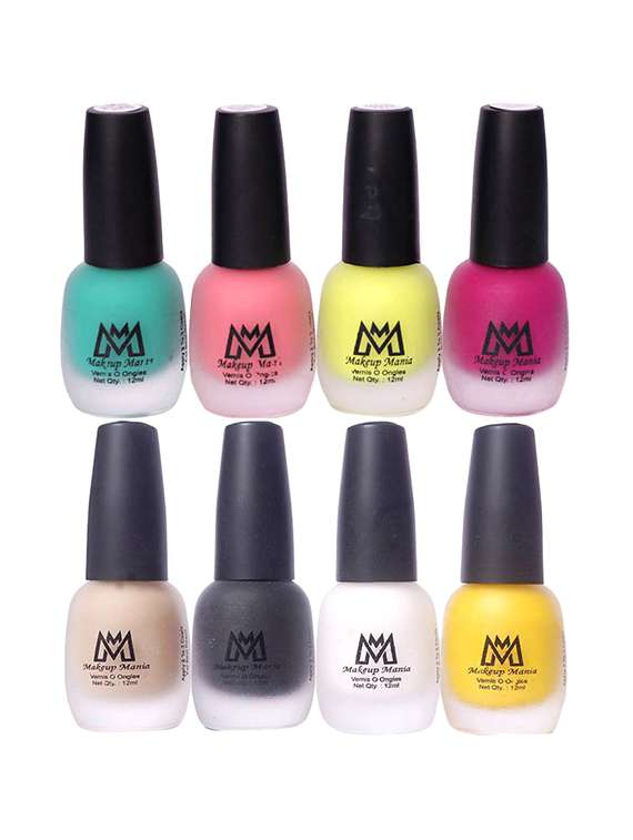 makeup mania matte nail paints combos 