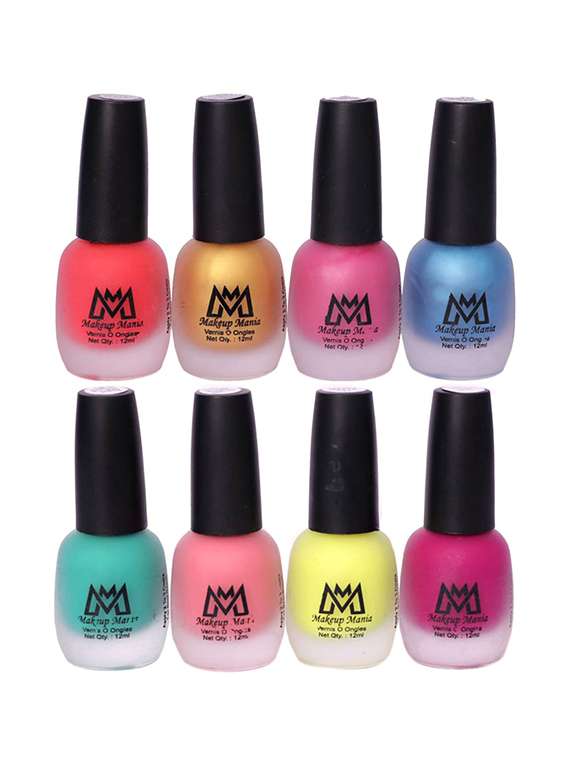 makeup mania matte nail paints combos 