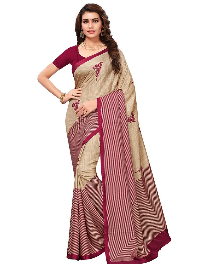 conversational printed saree with blouse