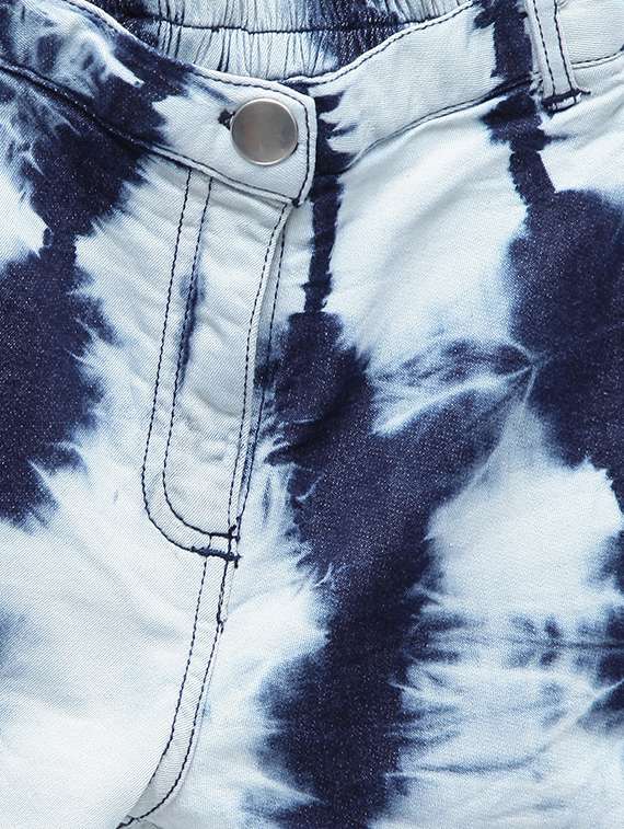 blue denim washed shorts - 16558128 -  Standard Image - 2