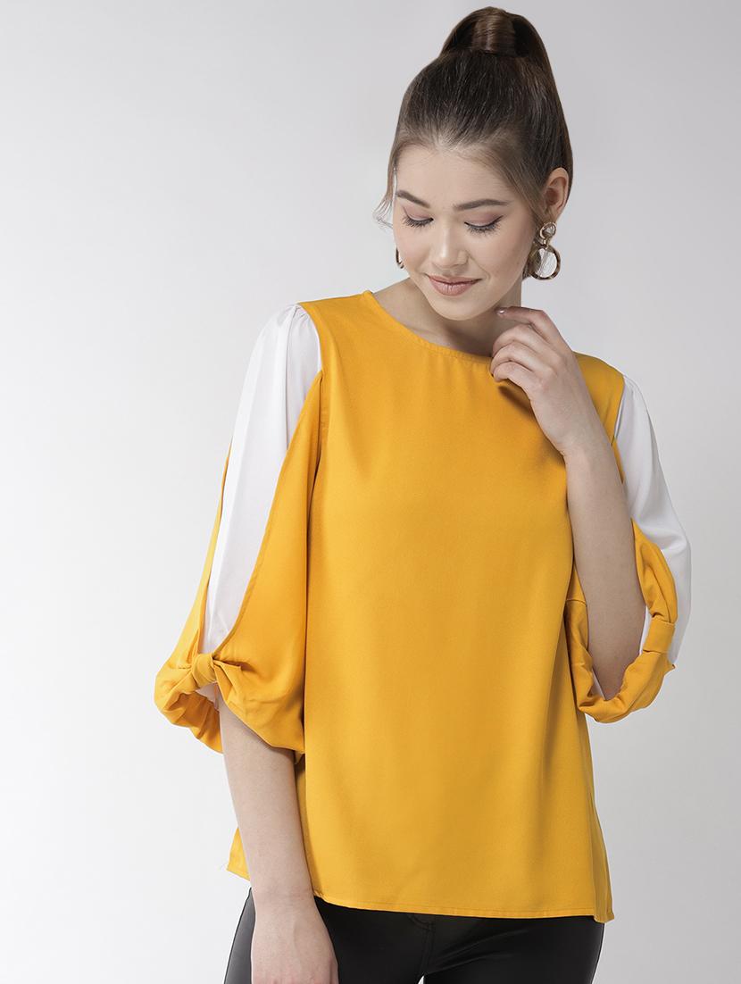women's straight round neck top - 16558137 -  Zoom Image - 0