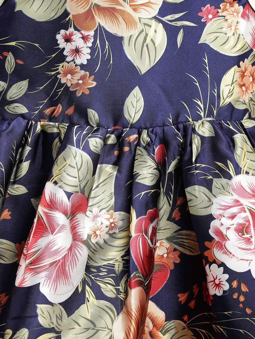 girls round neck sleeveless frock - 16558242 -  Standard Image - 2