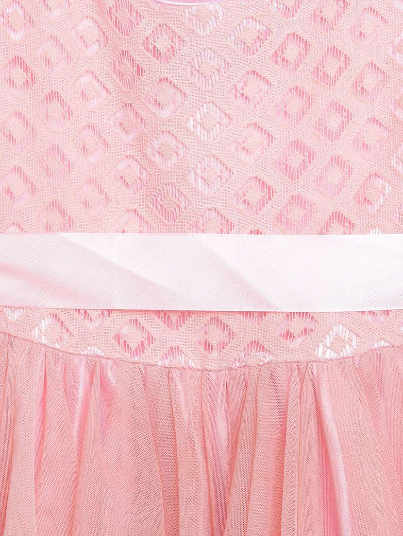 girls round neck sleeveless frock - 16558269 -  Standard Image - 2