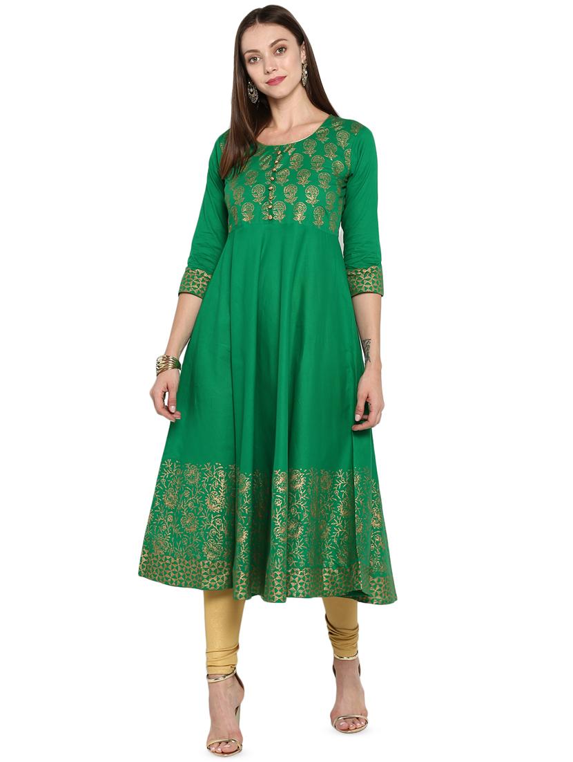 women's flared kurta - 16562475 -  Zoom Image - 0
