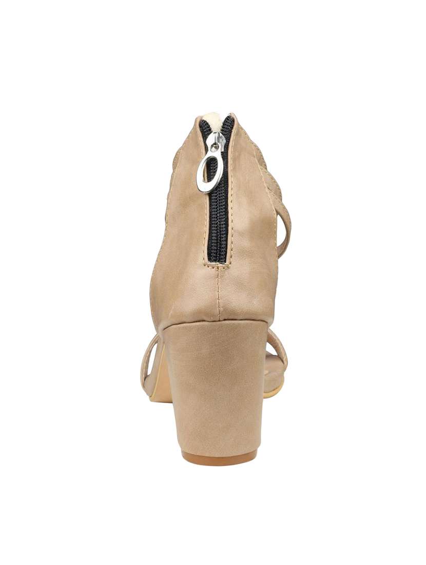 beige closed back ssndals - 16566106 -  Standard Image - 2