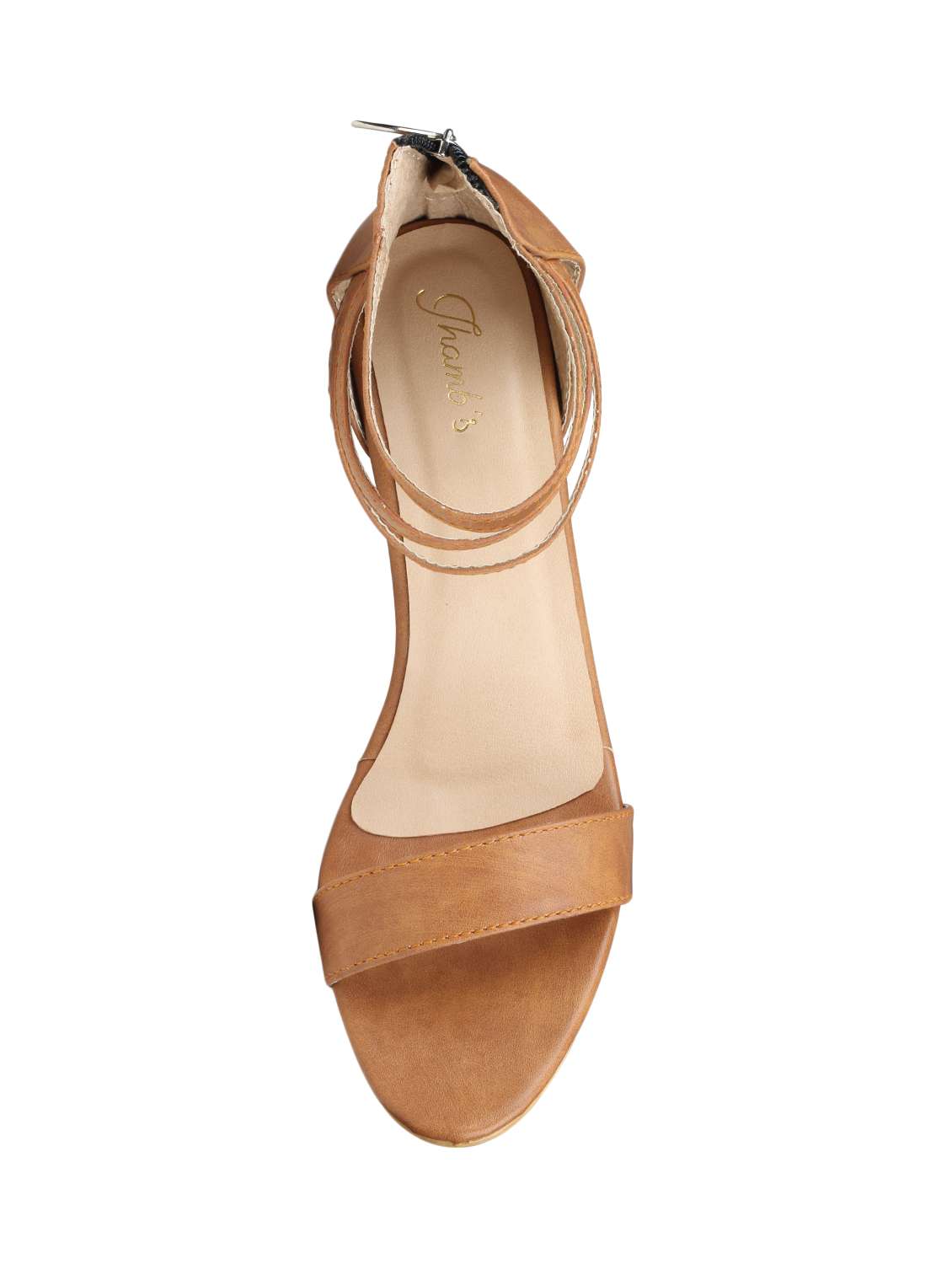 tan closed back sandals - 16566108 -  Standard Image - 2