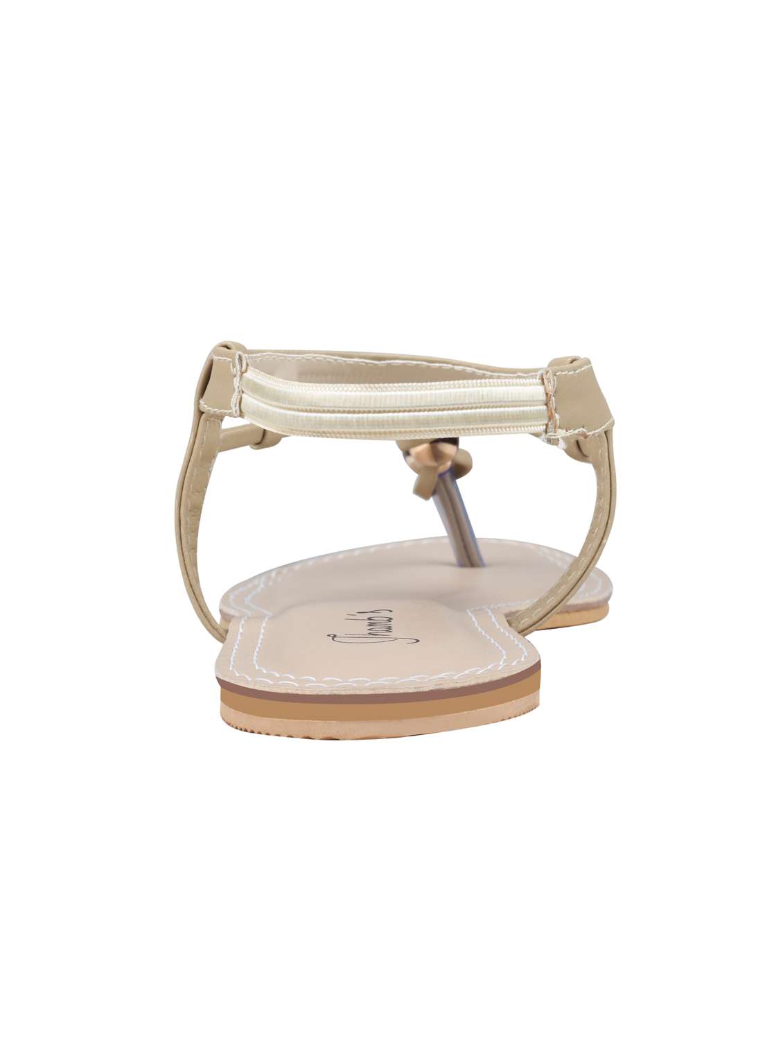 beige back strap sandals - 16566288 -  Standard Image - 2