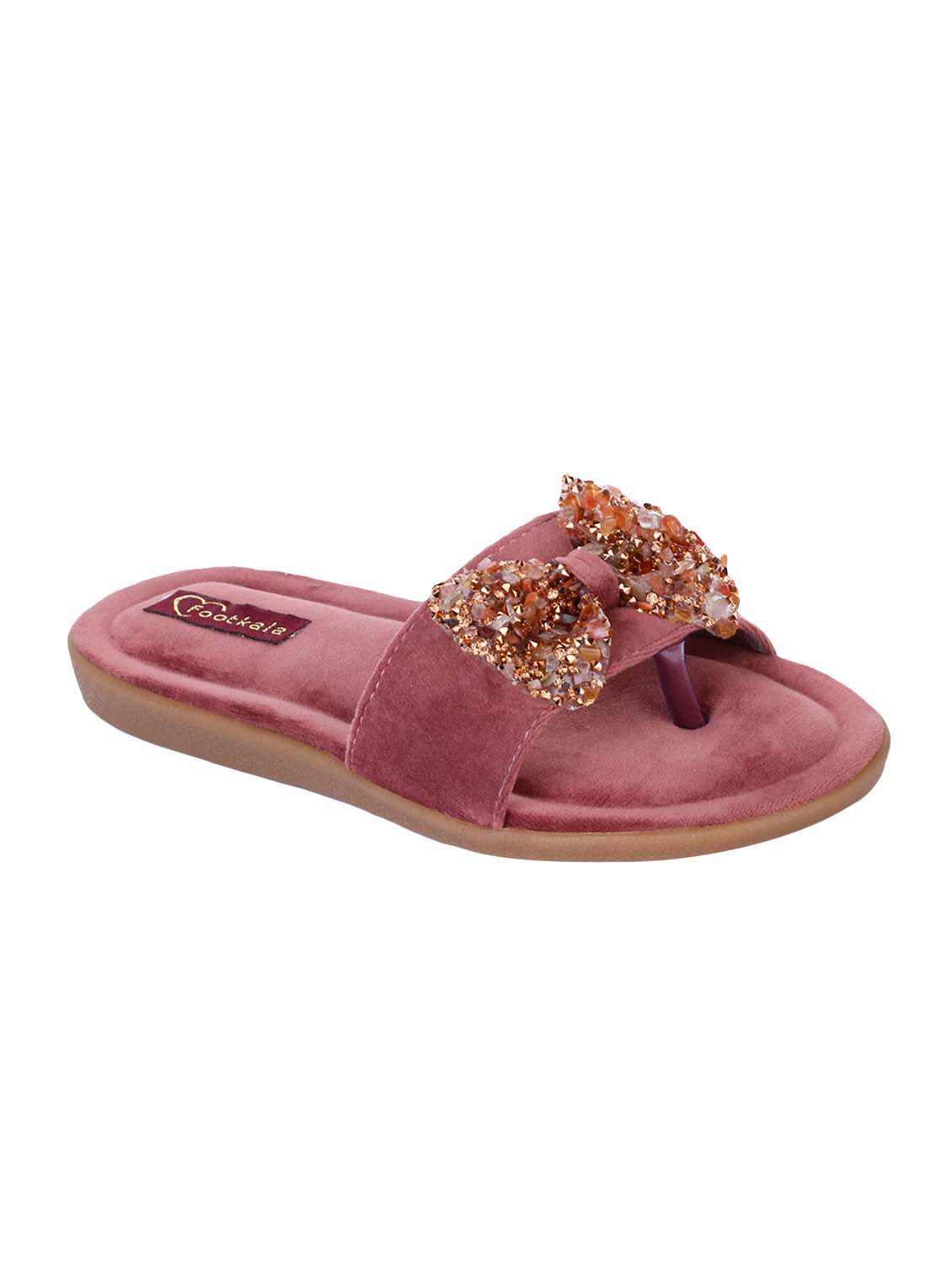 footkala pink toe separator sandals