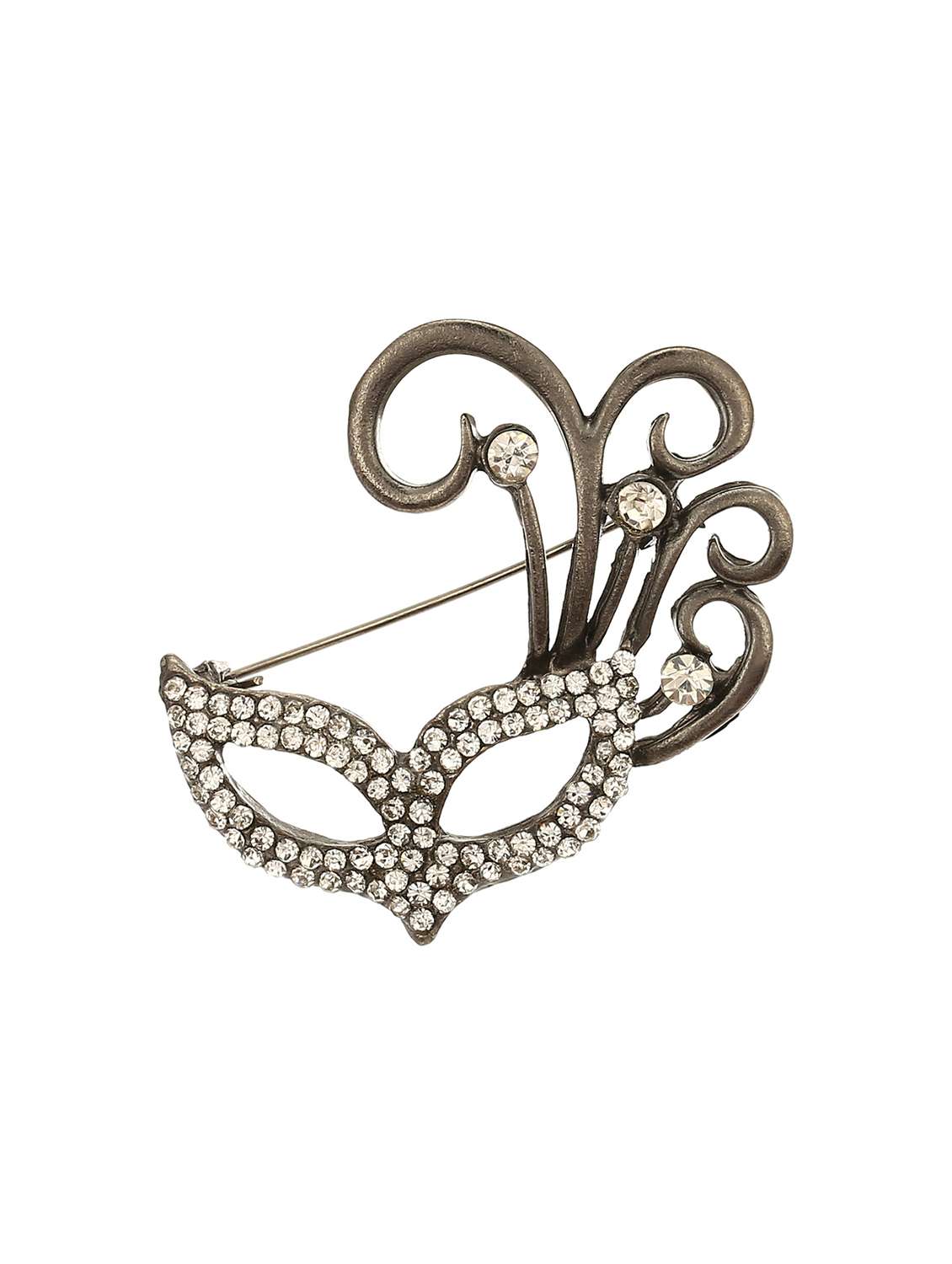 black metal brooch - 16571838 - Zoom Image - 0