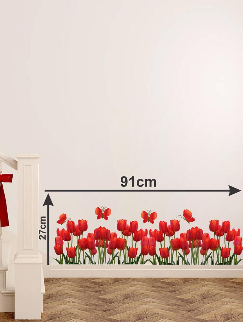 red rose wall sticker & decal - 16576390 - Standard Image - 2