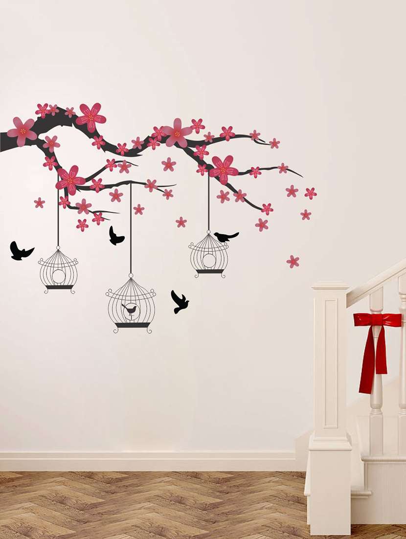   bird tree wall sticker & decal  